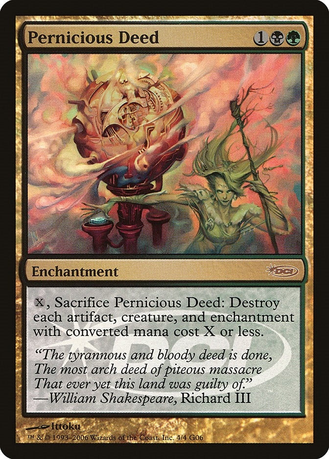 Pernicious Deed (4) (Judge Promos)