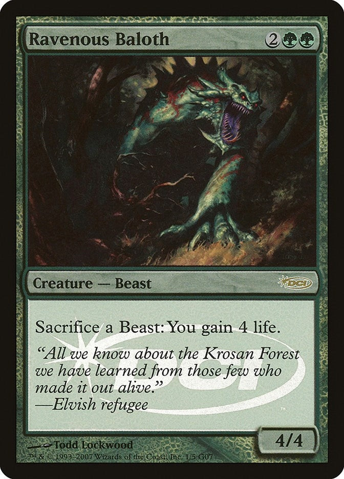 Ravenous Baloth (1) (Judge Promos)