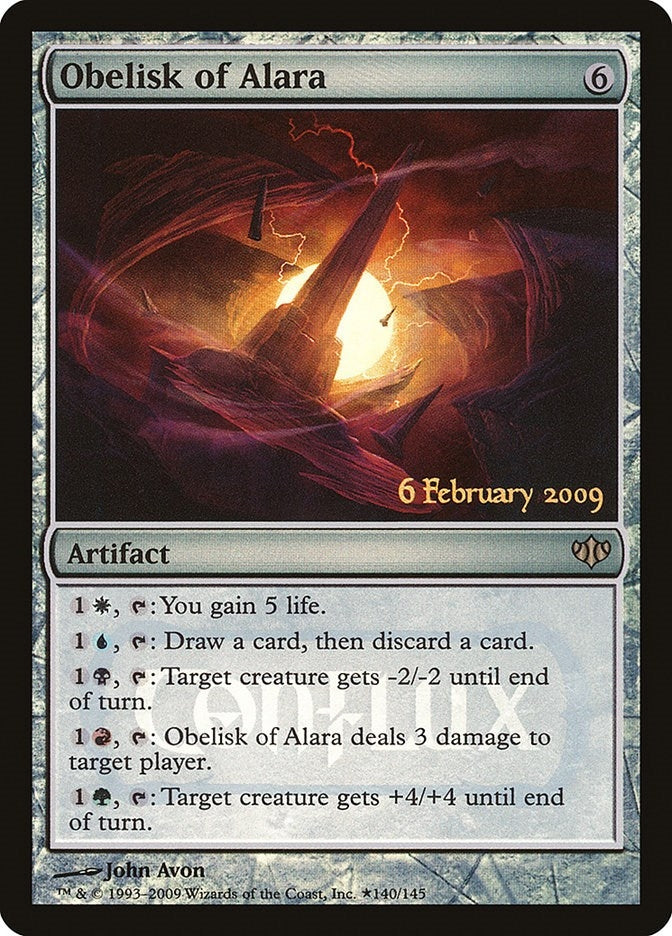 Obelisk of Alara (140) (Launch Party & Release Event Promos)