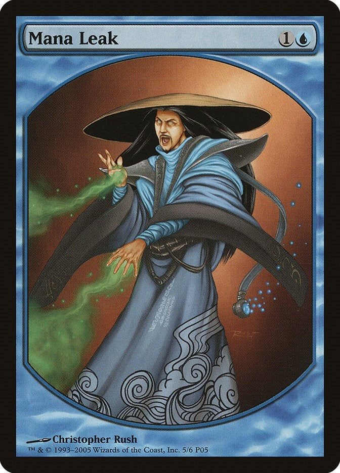 Mana Leak (5) (Magic Player Rewards)