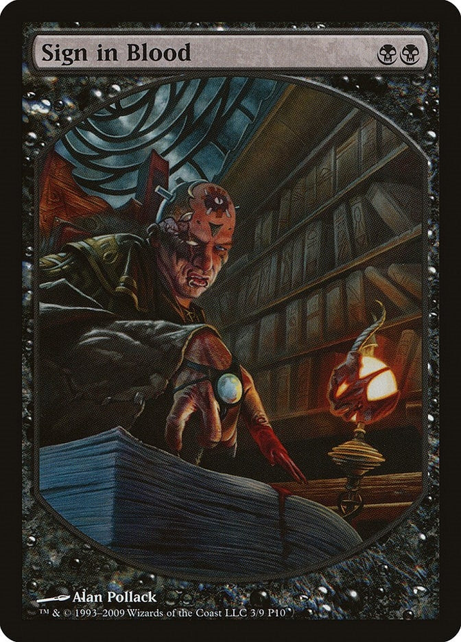 Sign in Blood (3) (Magic Player Rewards)