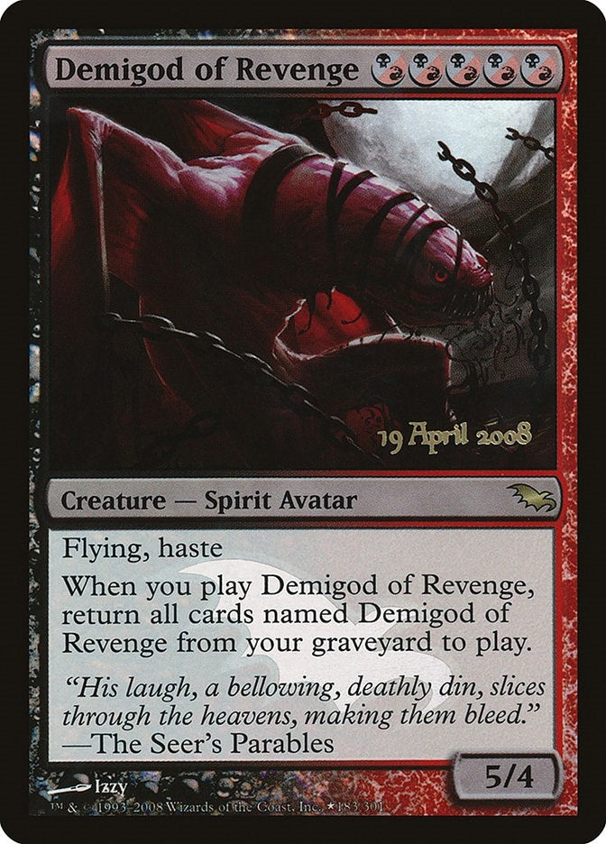 Demigod of Revenge (183) (Prerelease Cards)