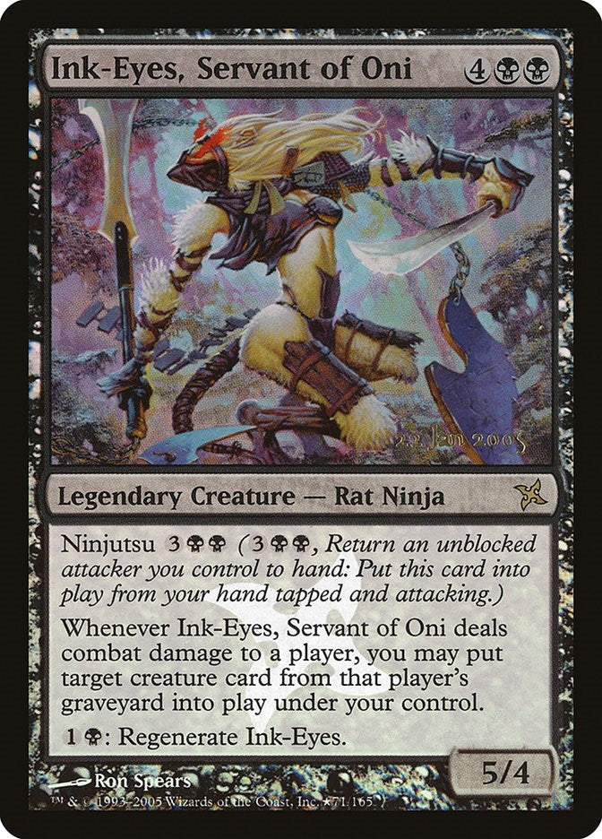 Ink-Eyes, Servant of Oni (71) (Prerelease Cards)