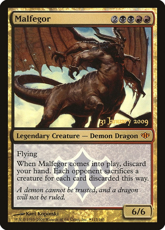 Malfegor (117) (Prerelease Cards)