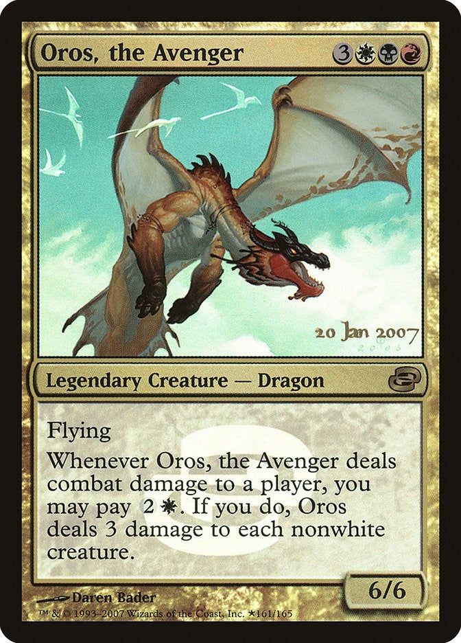Oros, the Avenger (161) (Prerelease Cards)