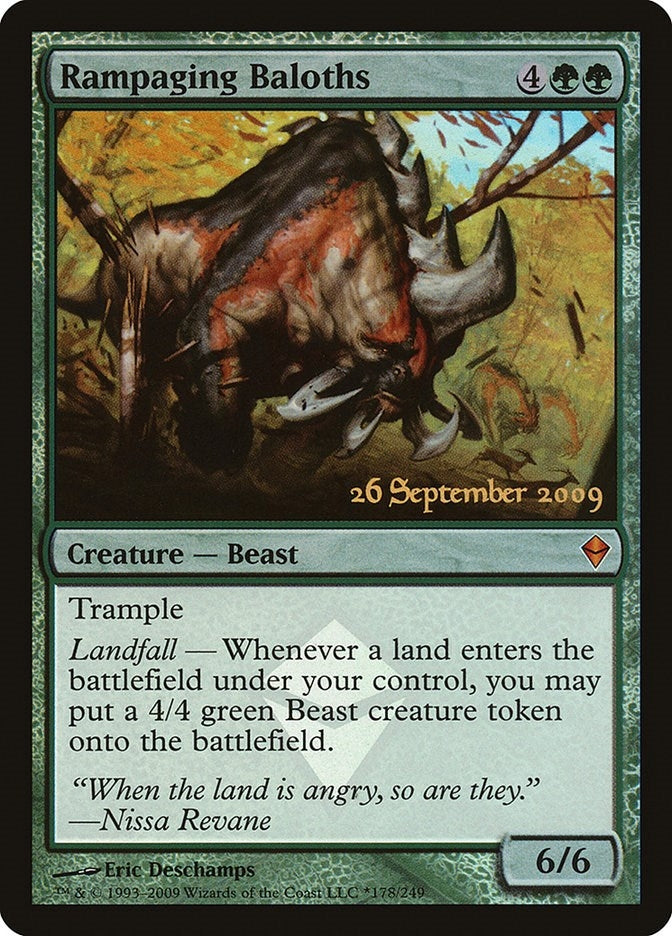 Rampaging Baloths (178) (Prerelease Cards)