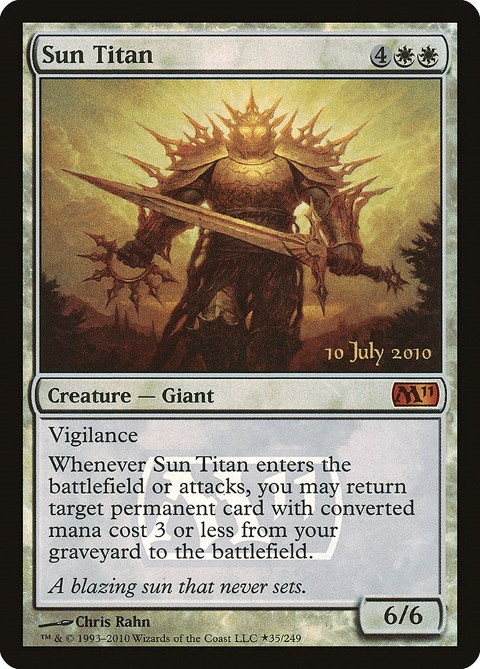 Sun Titan (35) (Prerelease Cards)