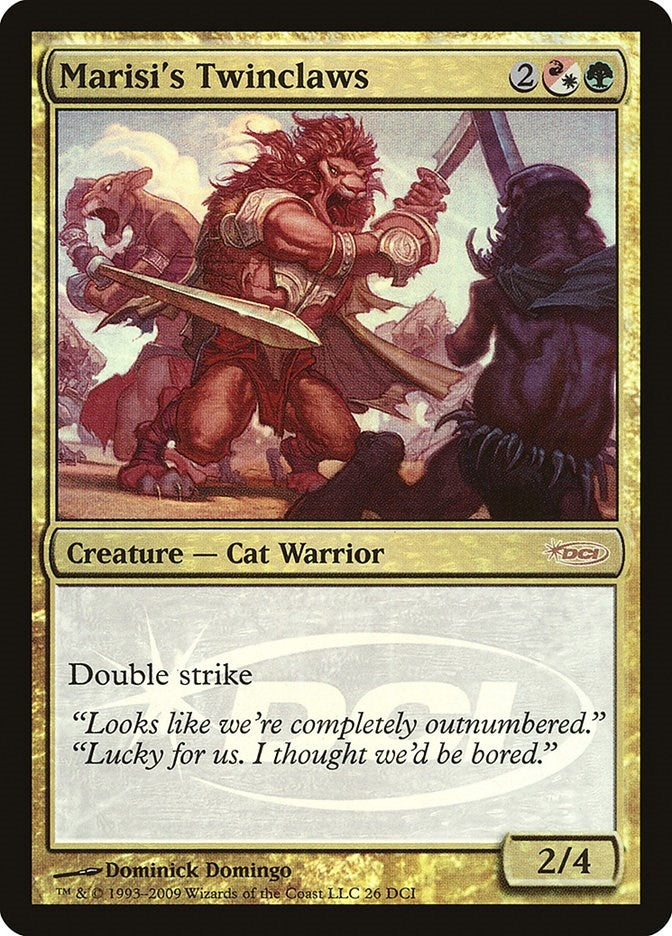 Marisi's Twinclaws (26) (WPN & Gateway Promos)