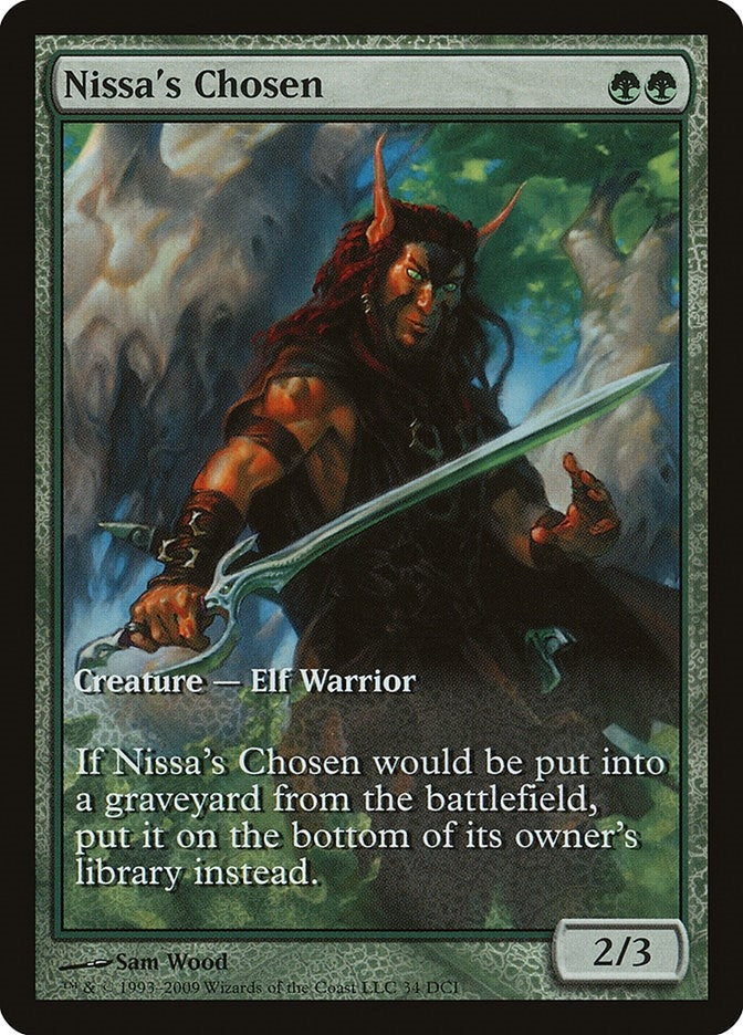 Nissa's Chosen (34) (Game Day & Store Championship Promos)