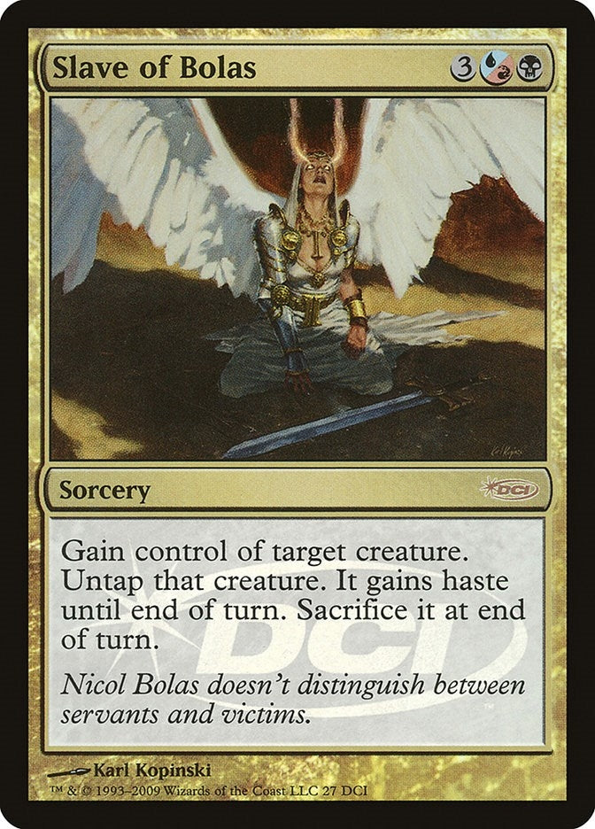 Slave of Bolas (27) (WPN & Gateway Promos)