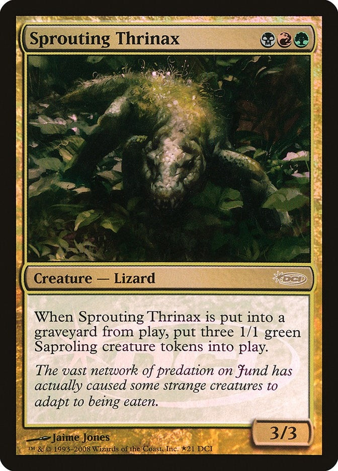 Sprouting Thrinax (21) (WPN & Gateway Promos)