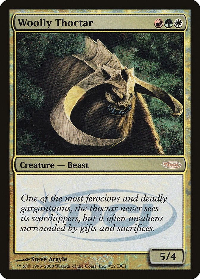 Woolly Thoctar (22) (WPN & Gateway Promos)
