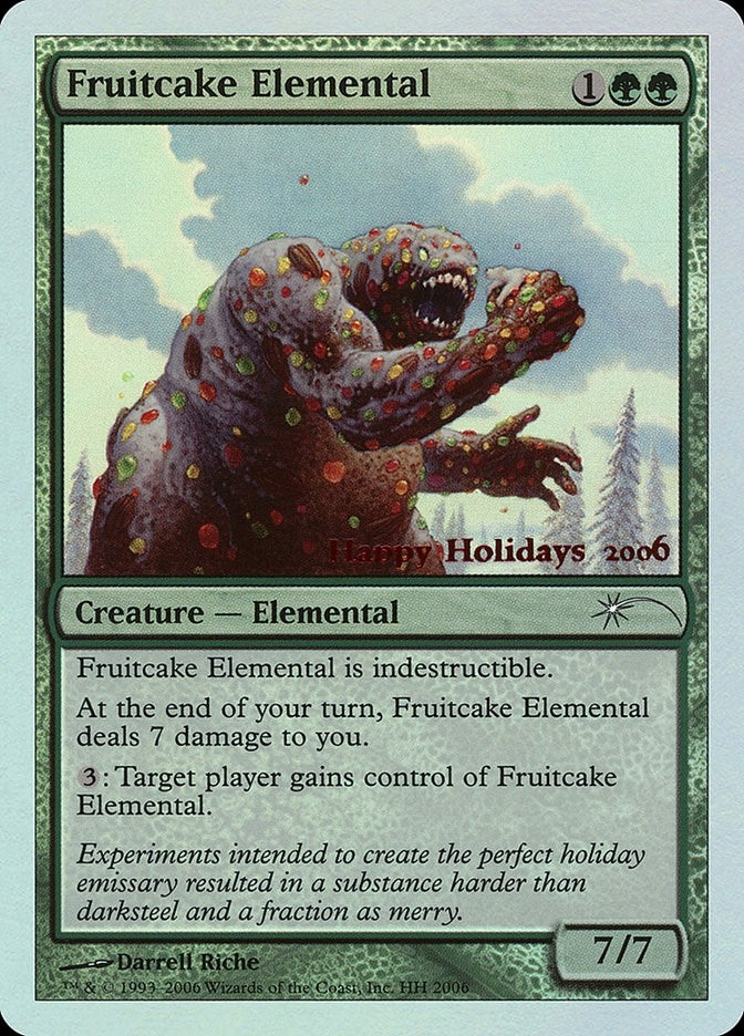 Fruitcake Elemental (2006) (Special Occasion)