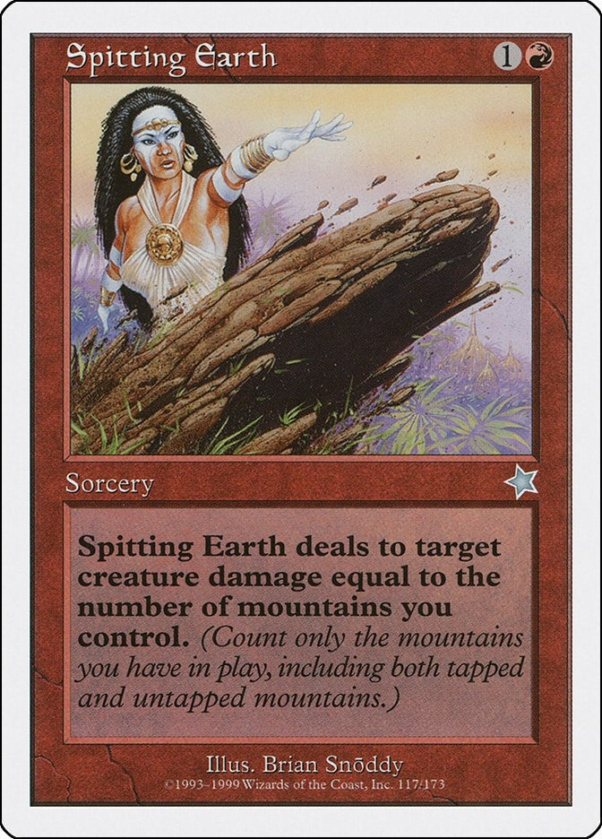 Spitting Earth (117) (Starter 1999)