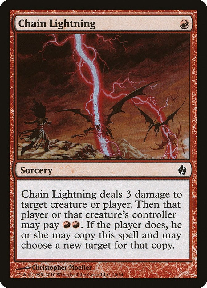Chain Lightning (16) (Premium Deck Series: Fire and Lightning)