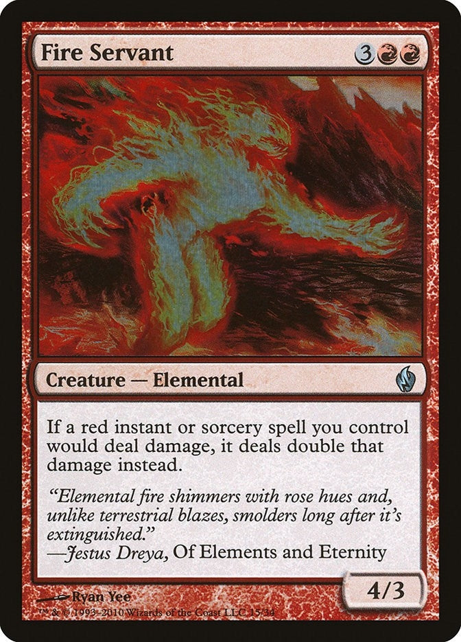 Fire Servant (15) (Premium Deck Series: Fire and Lightning)