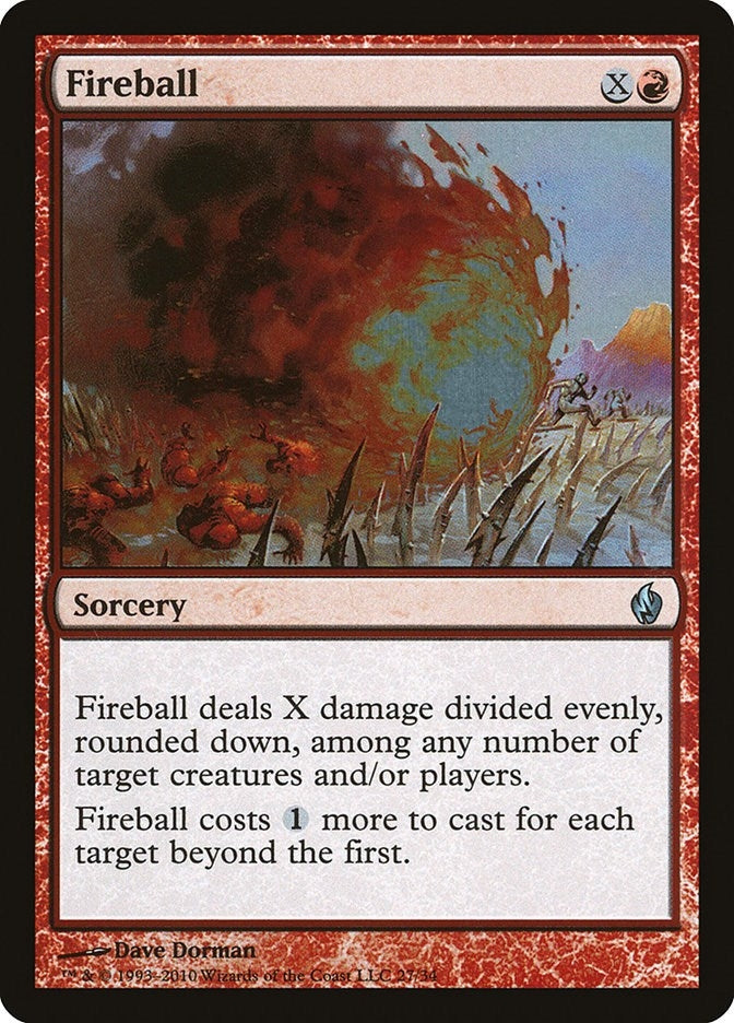 Fireball (27) (Premium Deck Series: Fire and Lightning)