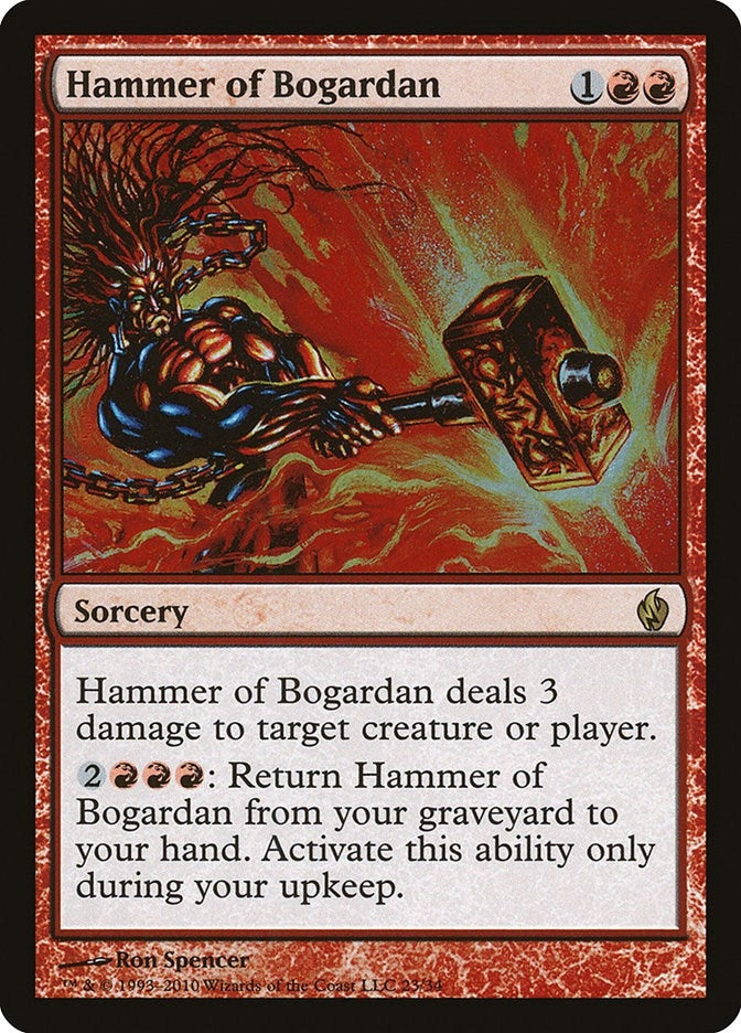 Hammer of Bogardan (23) (Premium Deck Series: Fire and Lightning)