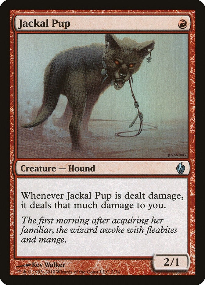 Jackal Pup (2) (Premium Deck Series: Fire and Lightning)