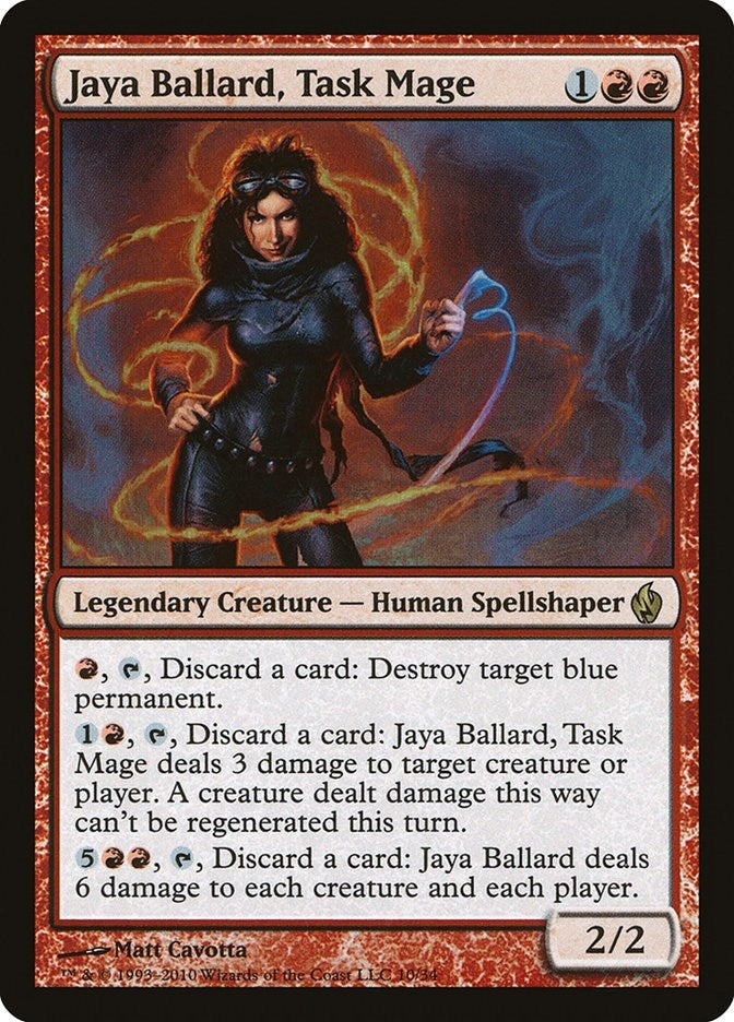 Jaya Ballard, Task Mage (10) (Premium Deck Series: Fire and Lightning)