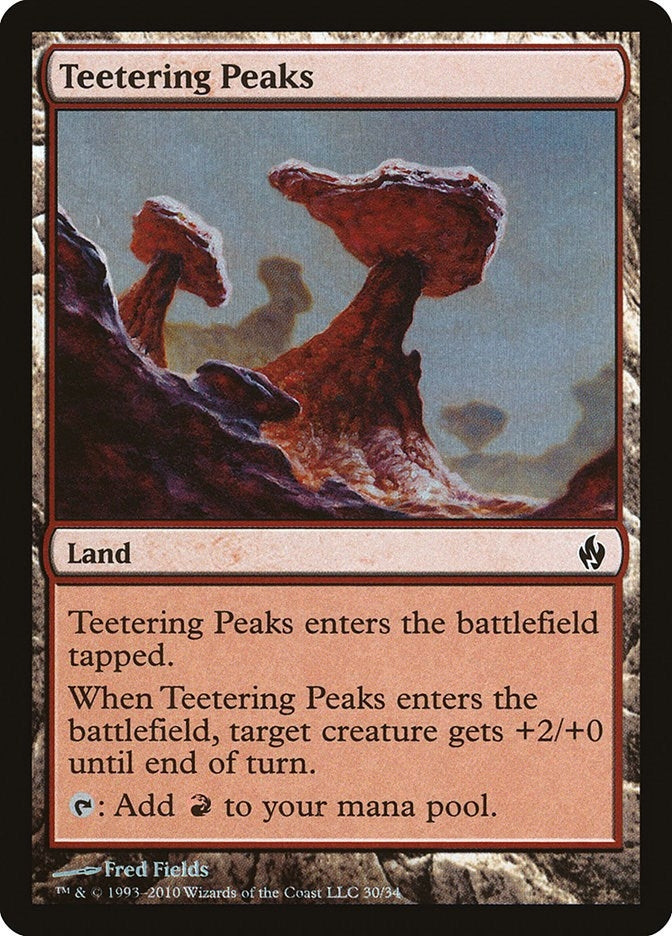 Teetering Peaks (30) (Premium Deck Series: Fire and Lightning)