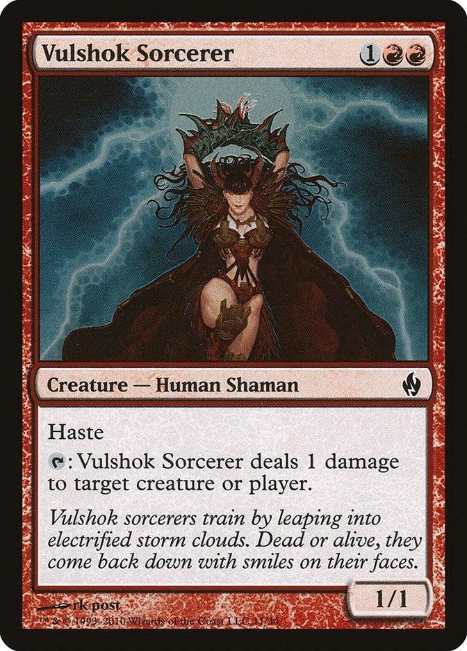 Vulshok Sorcerer (11) (Premium Deck Series: Fire and Lightning)