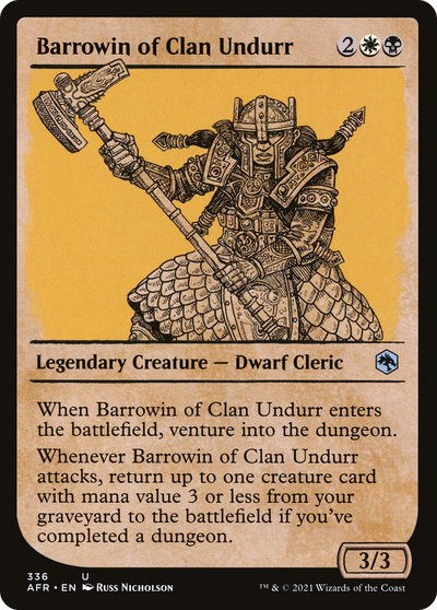 Barrowin of Clan Undurr (Showcase) (336) (Adventures in the Forgotten Realms)