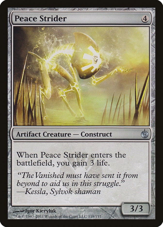 Peace Strider (119) (Mirrodin Besieged)