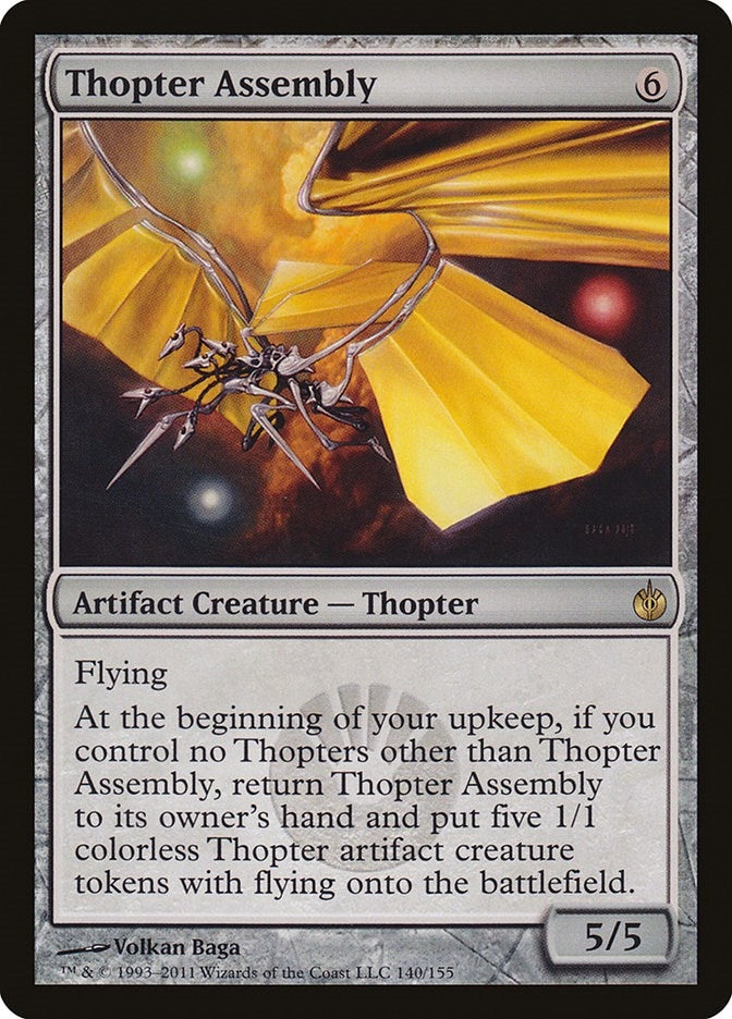 Thopter Assembly (140) (Mirrodin Besieged)