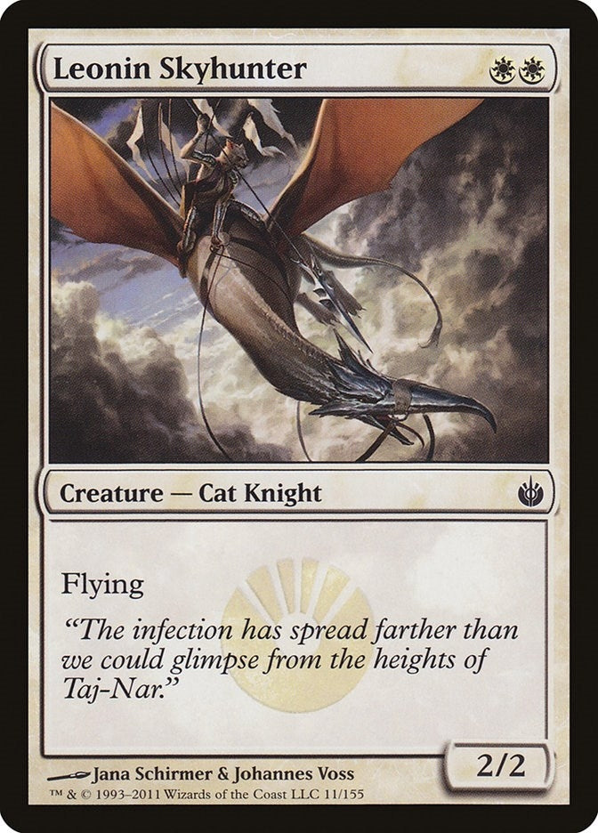 Leonin Skyhunter (11) (Mirrodin Besieged)
