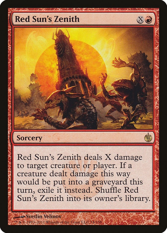 Red Sun's Zenith (74) (Mirrodin Besieged) (MBS)