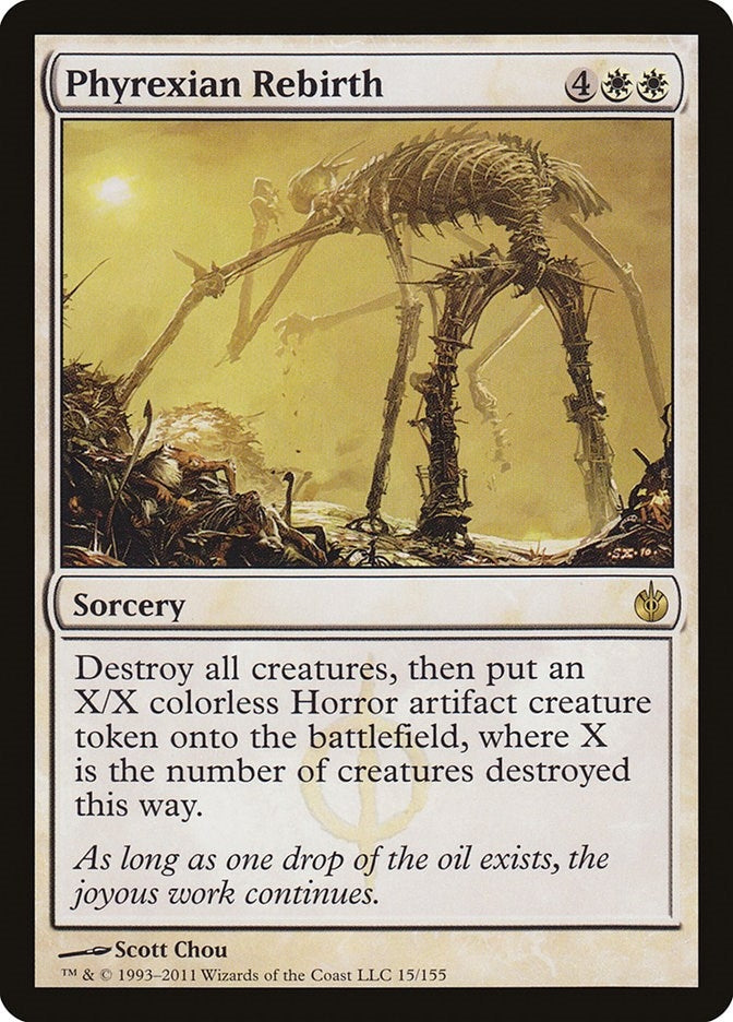 Phyrexian Rebirth (15) (Mirrodin Besieged)