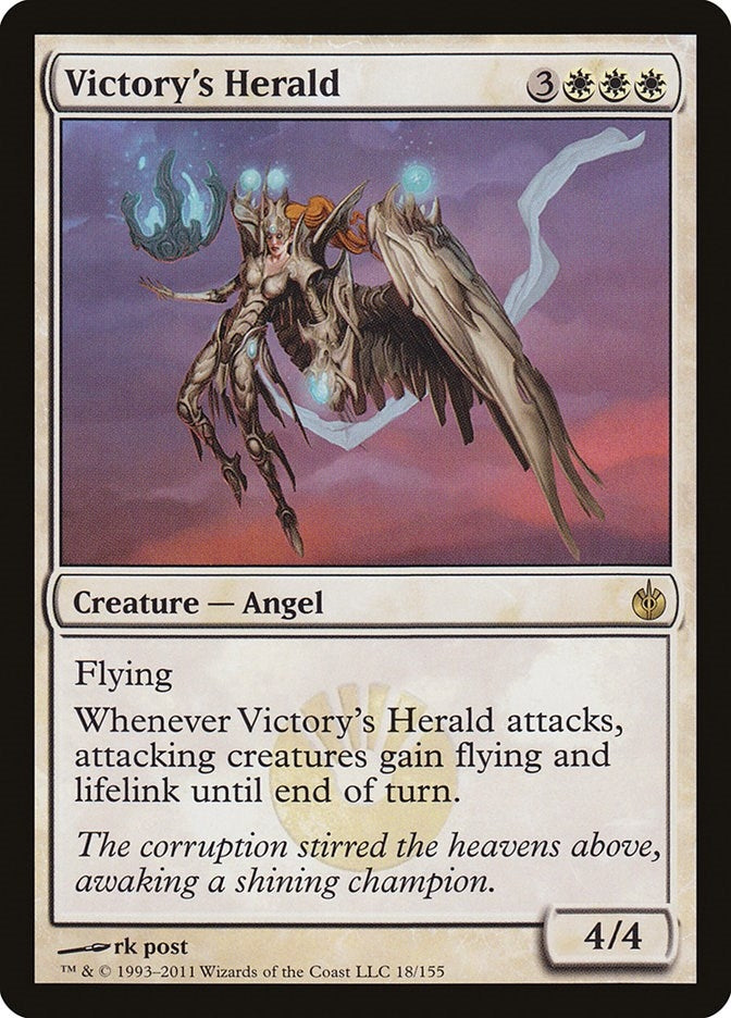 Victory's Herald (18) (Mirrodin Besieged)