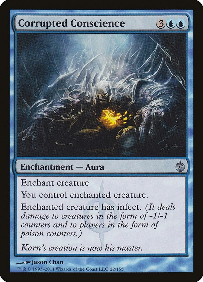 Corrupted Conscience (22) (Mirrodin Besieged)