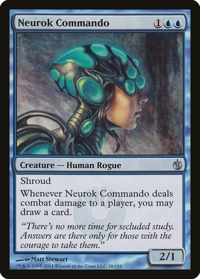 Neurok Commando (28) (Mirrodin Besieged)