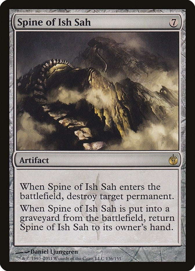 Spine of Ish Sah (136) (Mirrodin Besieged)