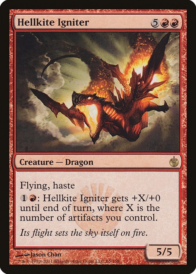 Hellkite Igniter (65) (Mirrodin Besieged)
