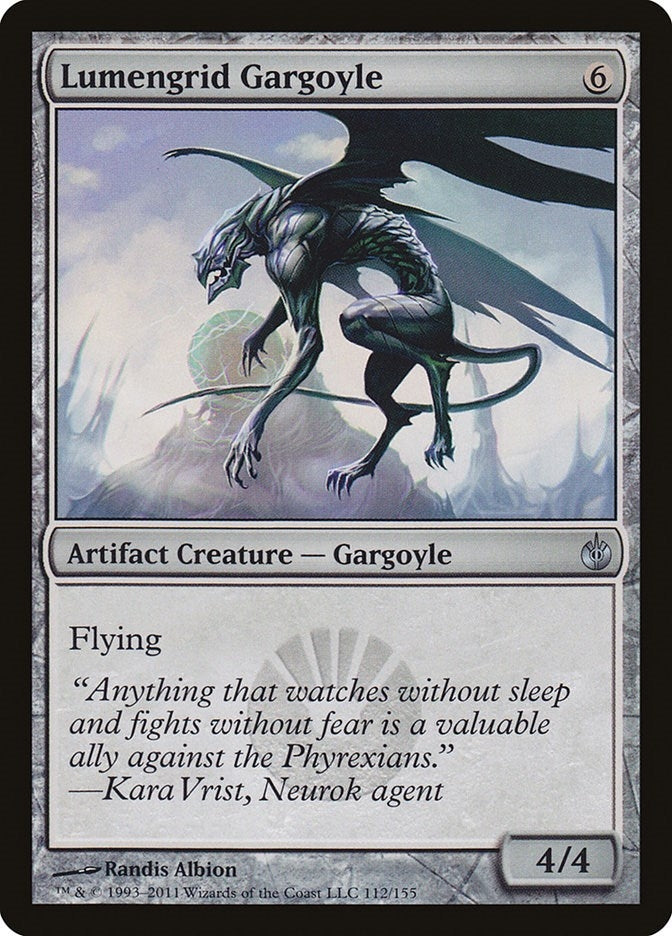 Lumengrid Gargoyle (112) (Mirrodin Besieged)