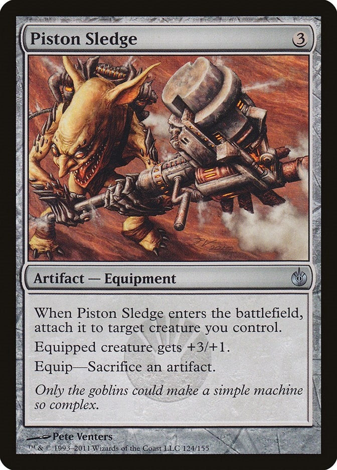 Piston Sledge (124) (Mirrodin Besieged)