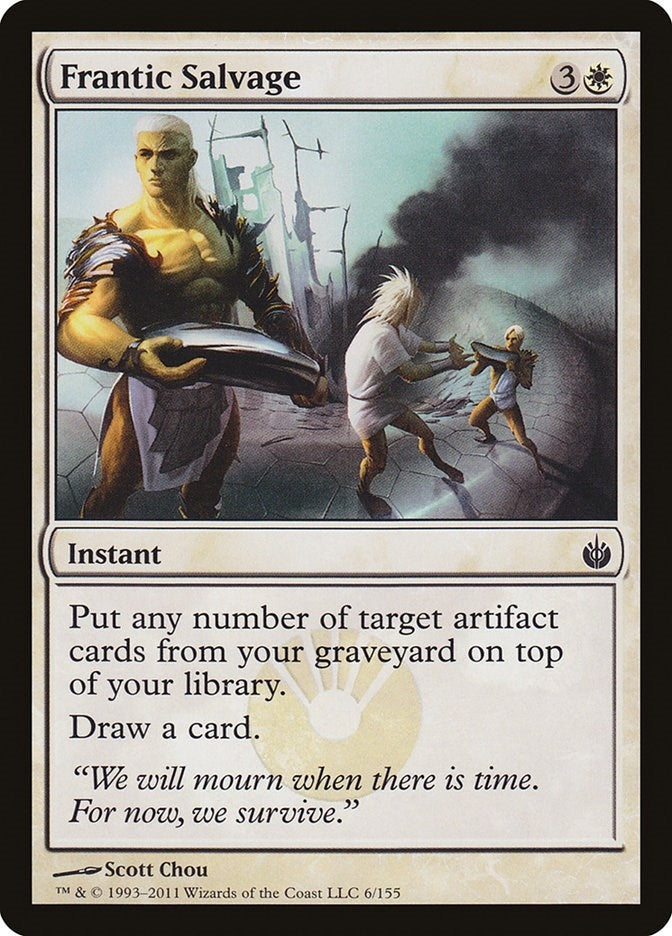 Frantic Salvage (6) (Mirrodin Besieged)