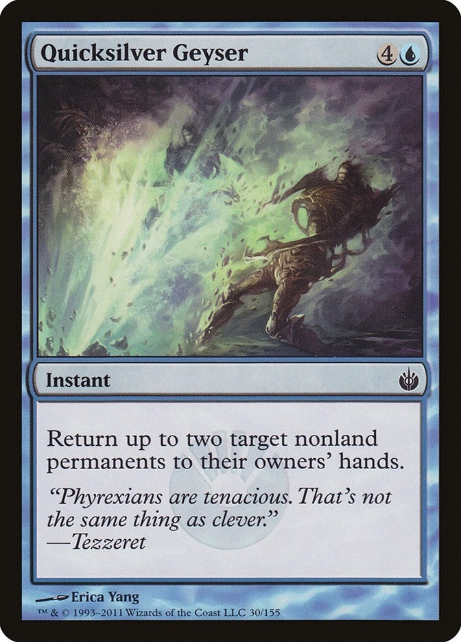 Quicksilver Geyser (30) (Mirrodin Besieged)