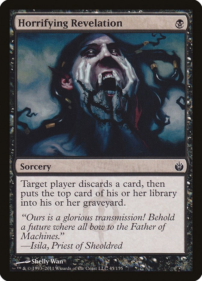 Horrifying Revelation (45) (Mirrodin Besieged)