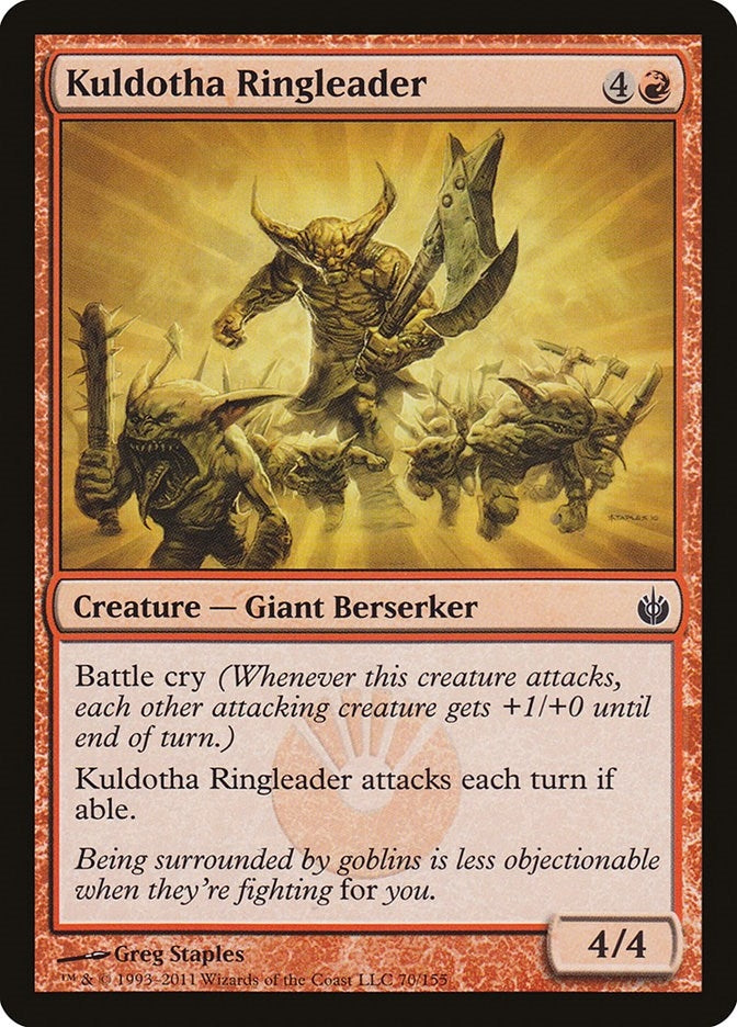 Kuldotha Ringleader (70) (Mirrodin Besieged)