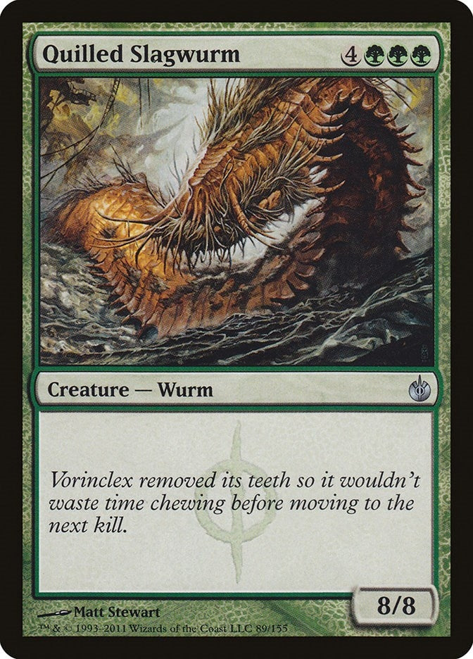 Quilled Slagwurm (89) (Mirrodin Besieged)