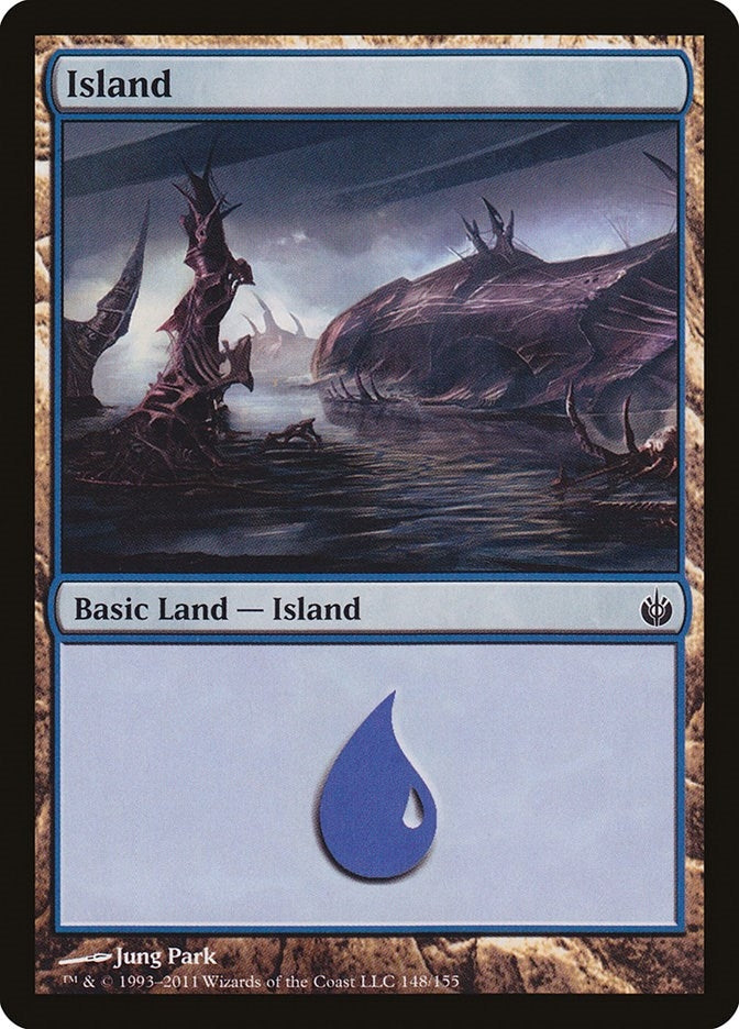 Island (148) (148) (Mirrodin Besieged)