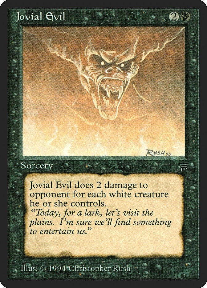 Jovial Evil (Legends)