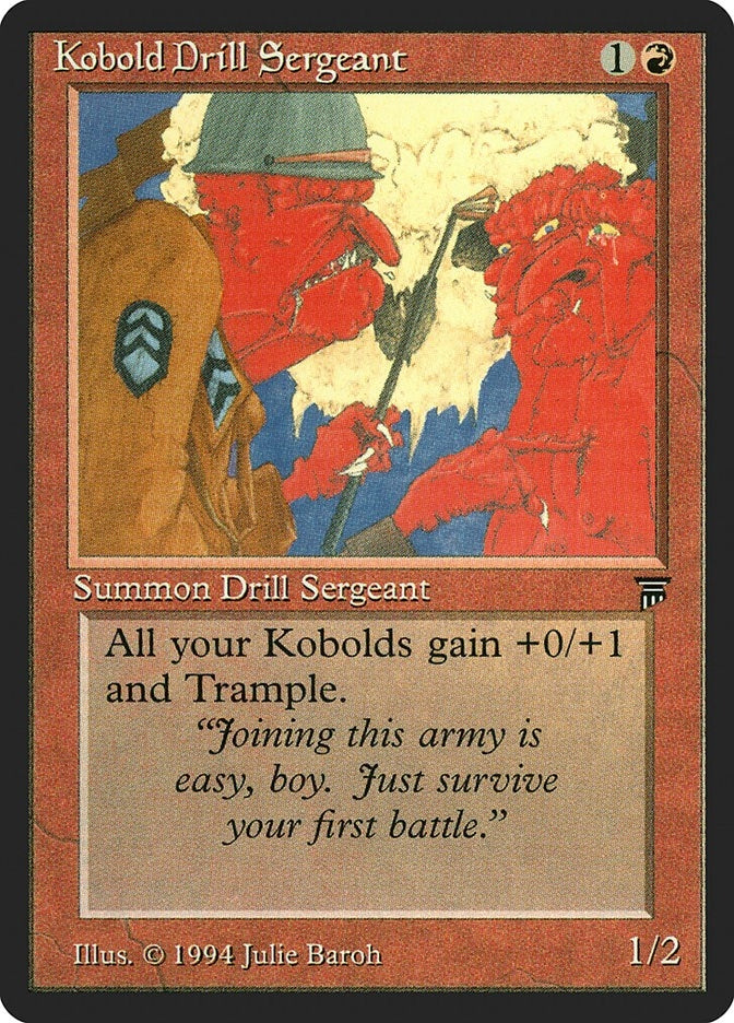 Kobold Drill Sergeant (Legends)