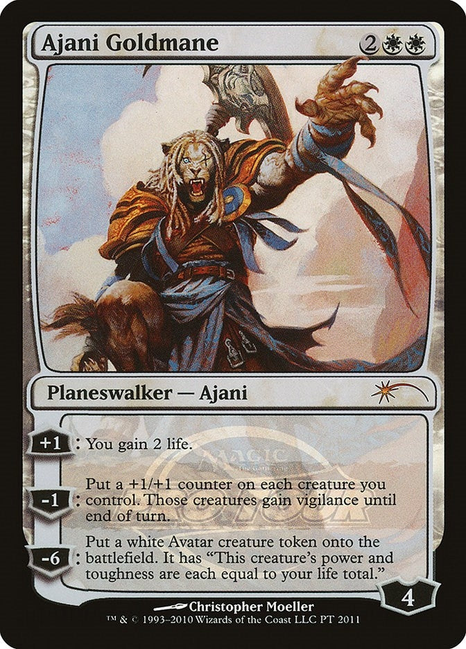 Ajani Goldmane (2011 Pro Tour) (PT 2011) (Pro Tour Promos)