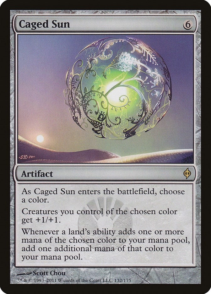 Caged Sun (132) (New Phyrexia)