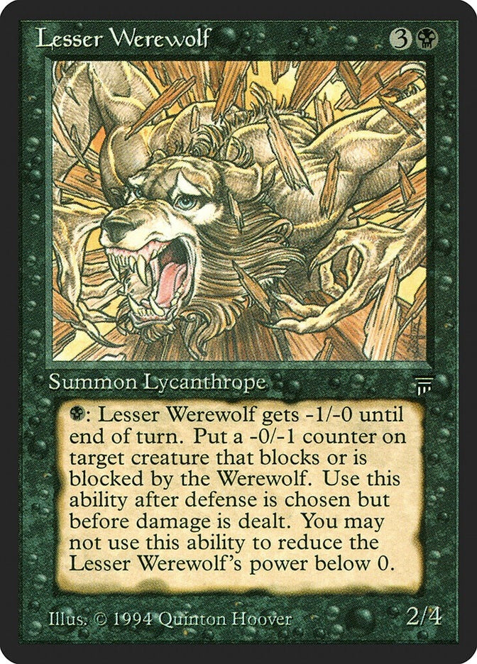 Lesser Werewolf (Legends)